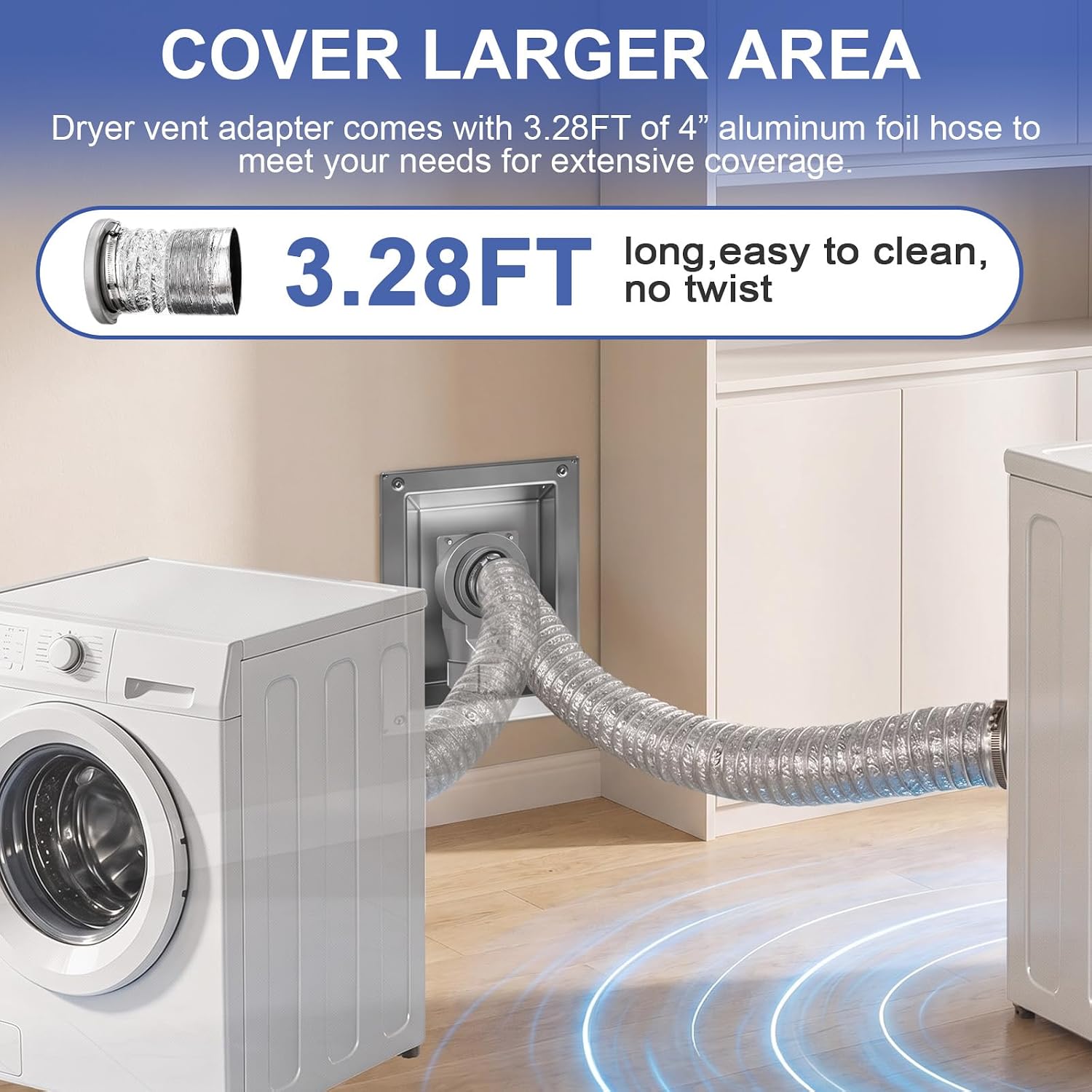 Thumbnail 2 de Tearalu Magnetic Dryer Vent Connector Kit DV90