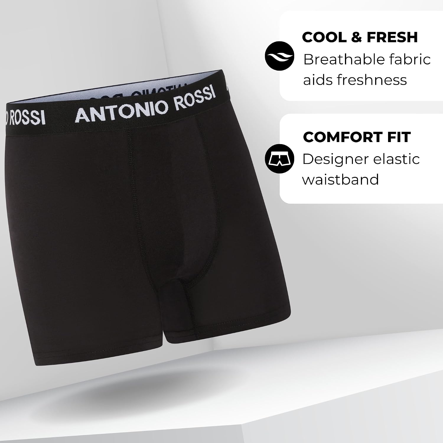 Thumbnail 4 de ANTONIO ROSSI 12-Pack men's boxer hipsters