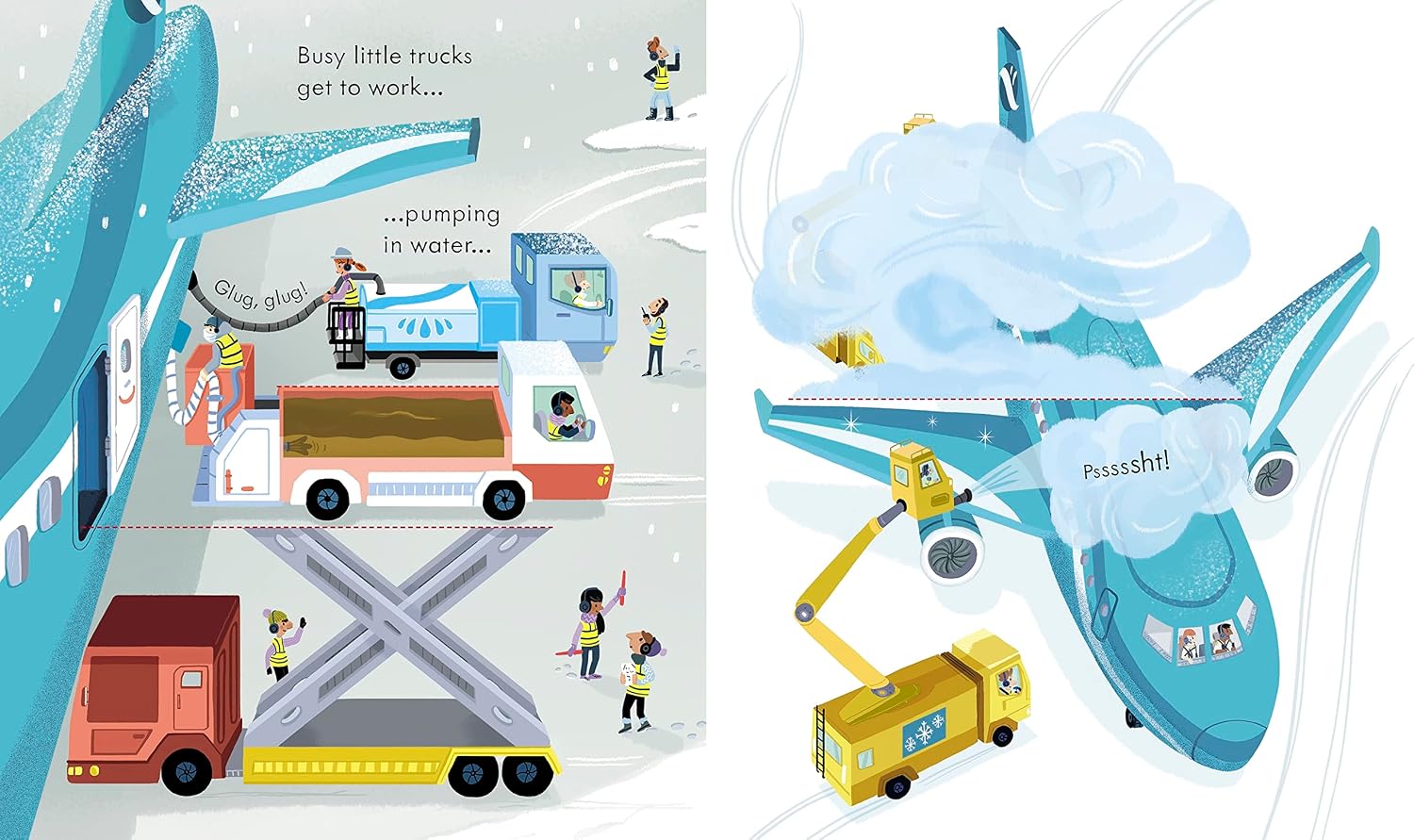Thumbnail 2 de Peek Inside How a Plane Works Lift-the-Flap Book About Cockpits, Engines, and Wings