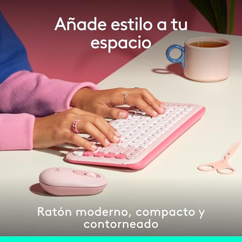 Thumbnail 1 de Logitech POP Mouse - Ratón inalámbrico compacto y colorido 🎨