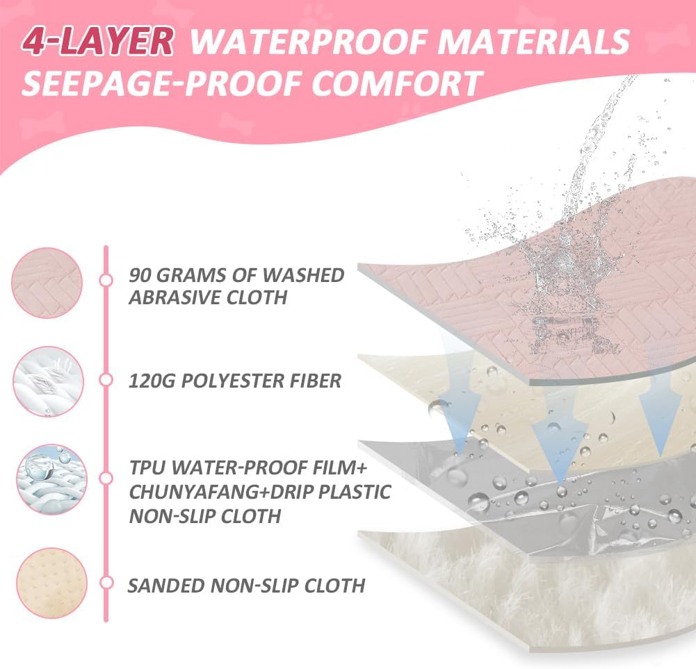 Thumbnail 3 de DUJUIKE Coprimaterasso Impermeabile 2 pezzi 90×180 cm – Protezione totale per letto, pavimenti e mobili