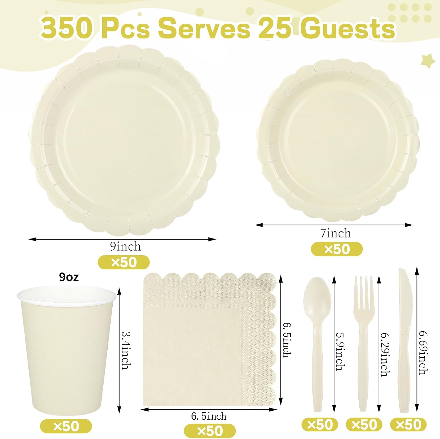 Detalle 2 de Xiangqu 350 Pc ivory dinnerware set