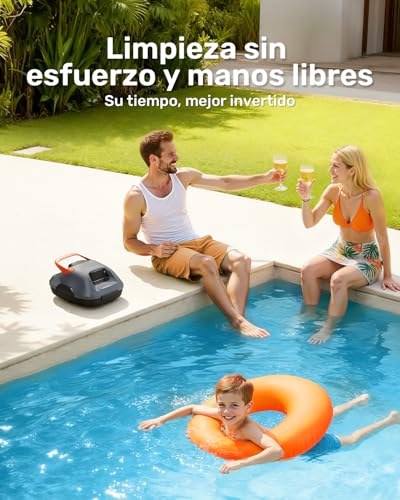 Thumbnail 6 de Gosvor Robot Limpiafondos Piscina Inalámbrico (Nuovo 2026) – Autonomía de 90 min para suelos de piscinas de hasta 80 m²