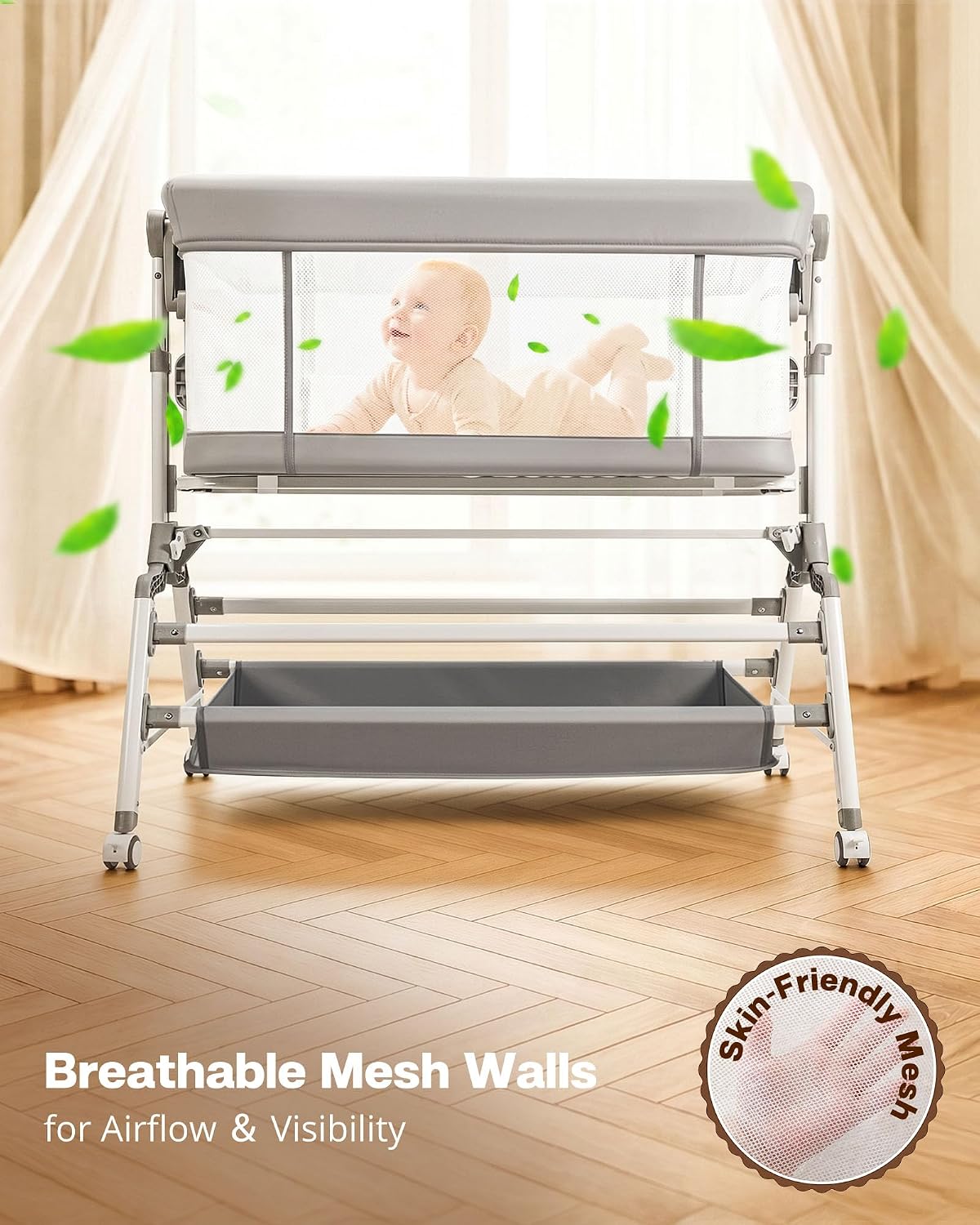 Detalle de Baby Bassinet 3-in-1