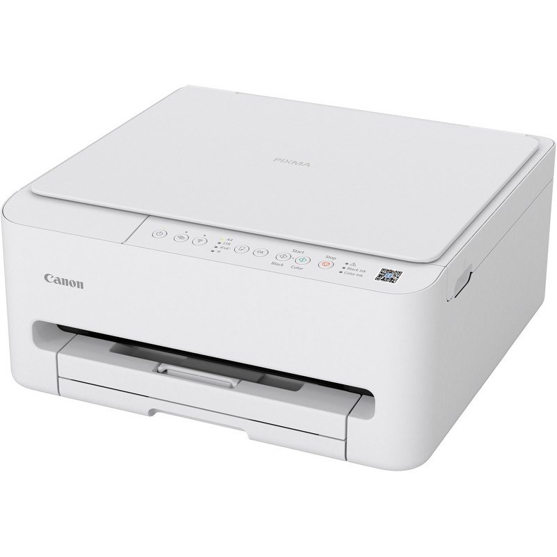 Detalle 2 de Canon PIXMA TS4150i: Impresora multifunción Wi‑Fi en blanco, ideal para casa u oficina
