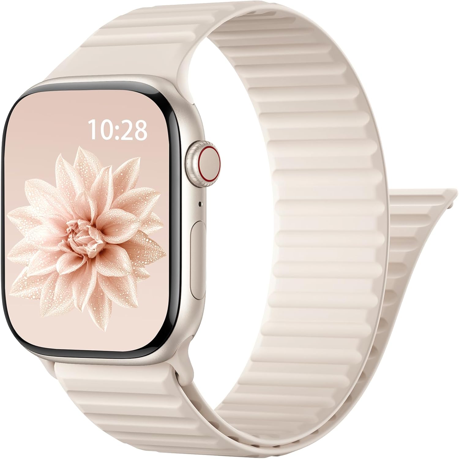 Patented Magnetic Sport Silicone Band for Apple Watch (40mm–49mm)