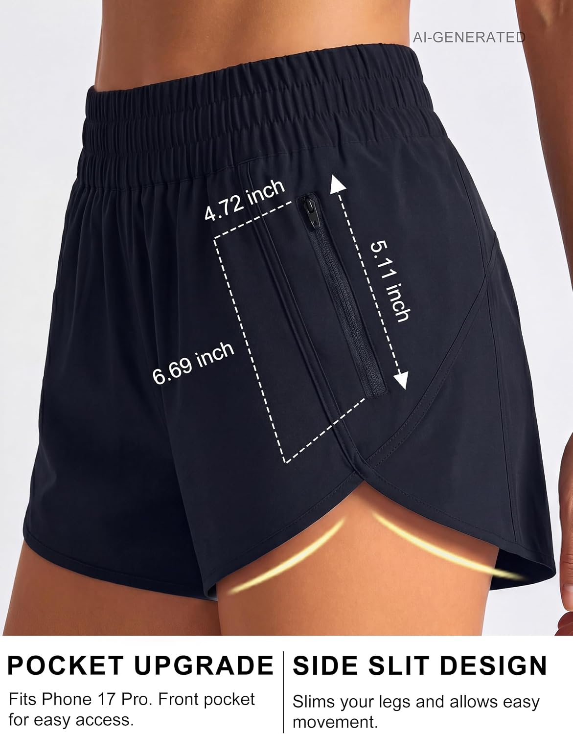 Thumbnail 4 de BMJL Women's Running Shorts 2.5"