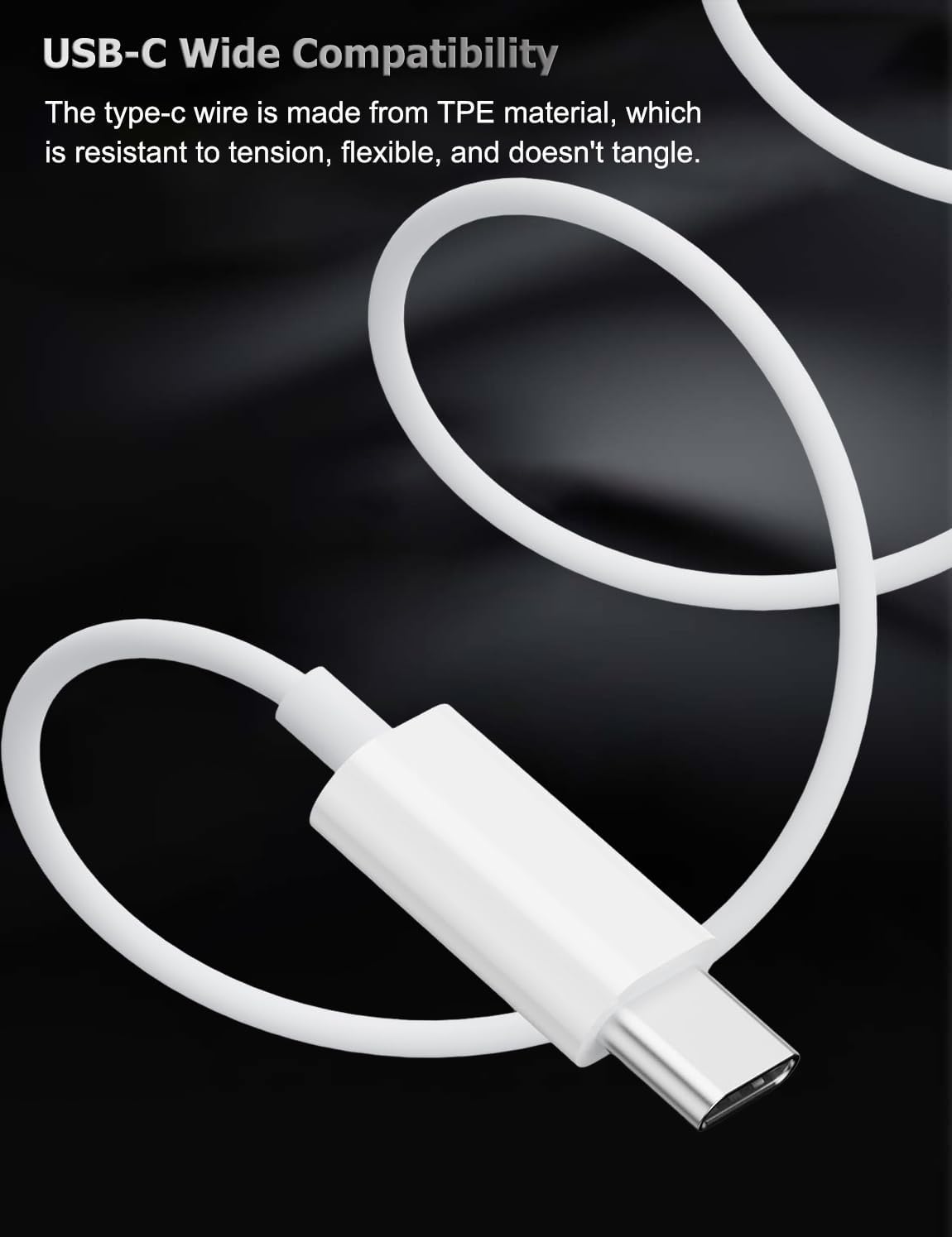 Detalle de Wabklove USB-C Wired Earphones for iPhone and USB-C Devices