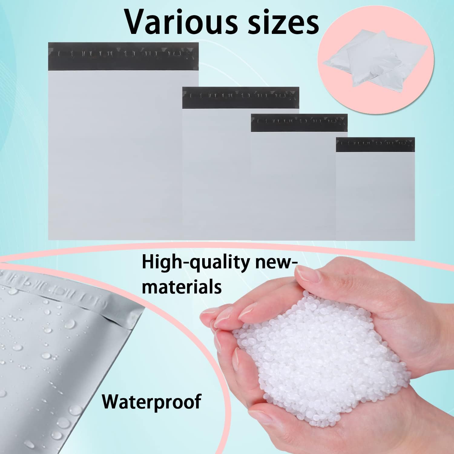 Thumbnail 1 de HVDHYY Enveloppe plastique 35x45 cm 📦