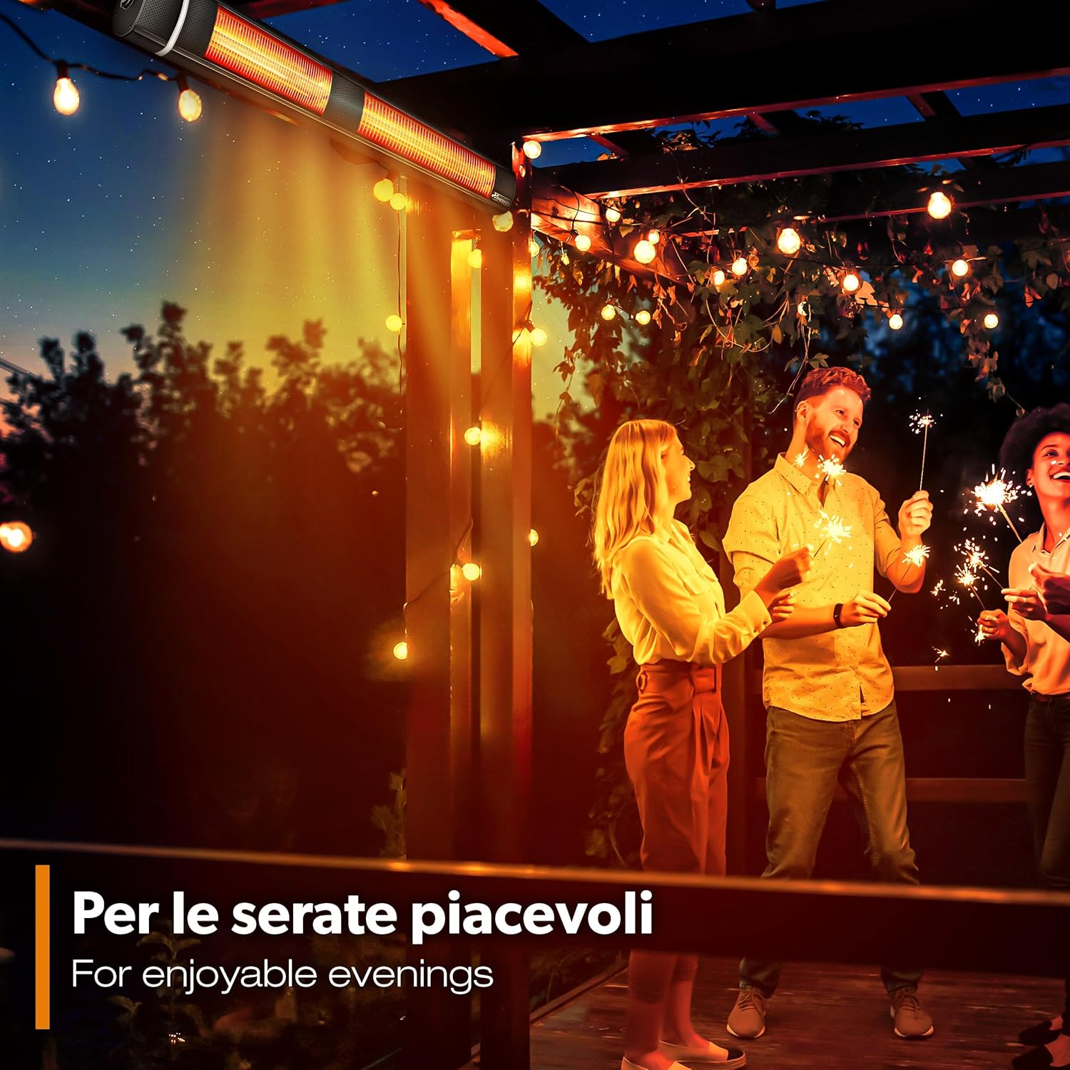 Thumbnail 5 de TRESKO Stufa a Infrarossi 3000W per esterni e interni 📡