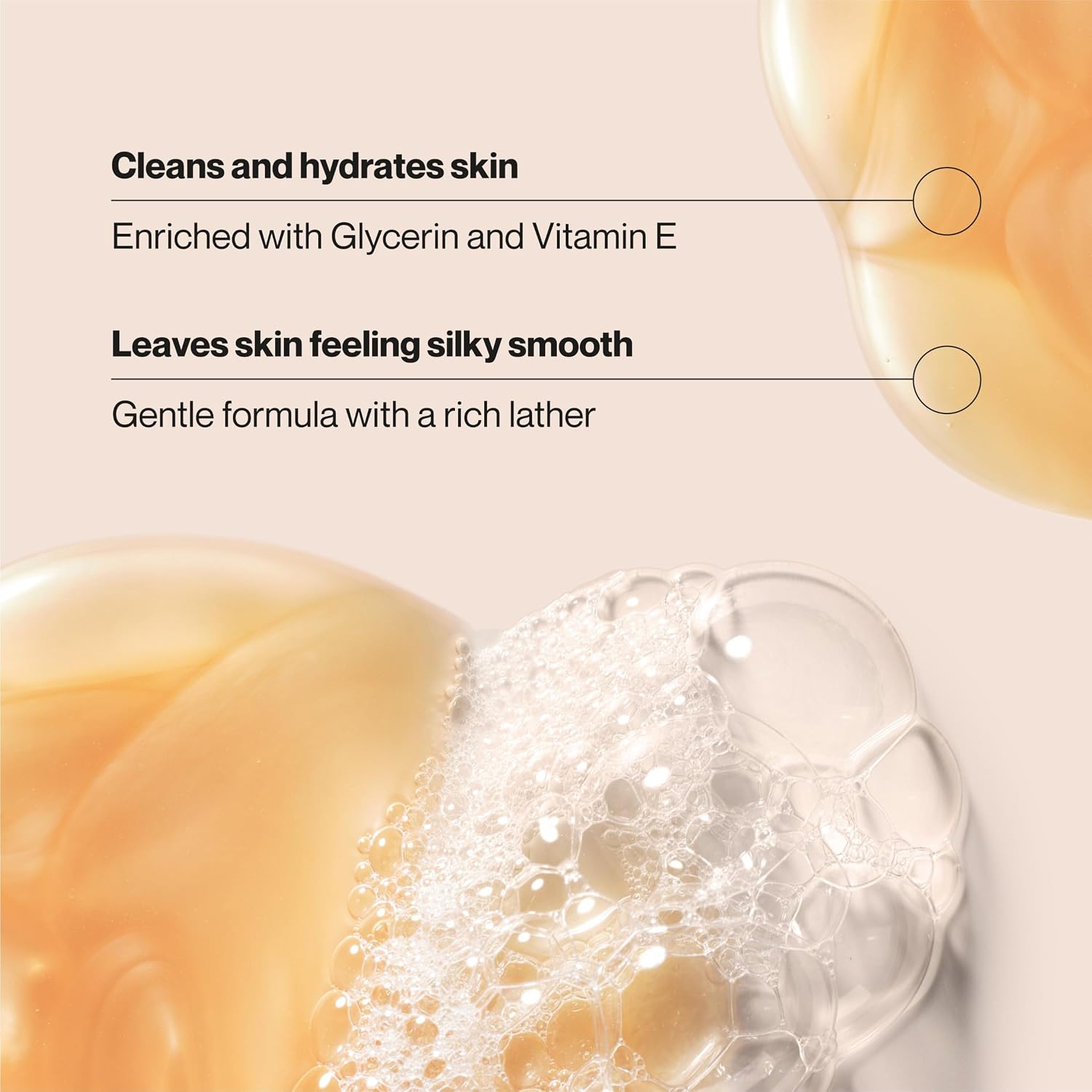 Detalle de Suave Moisturizing Body Wash, Cocoa Butter & Shea, Vitamin E, 18 oz, 6-Pack
