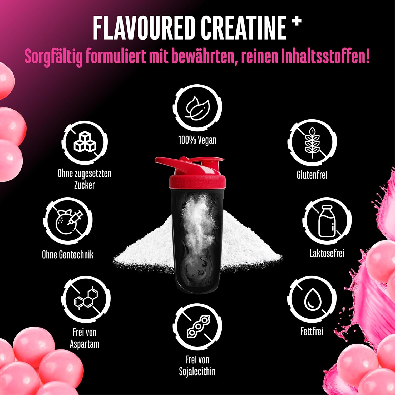 Thumbnail 3 de Flavoured Creatine Pulver 550 g – Monohydrat mit L-Taurin