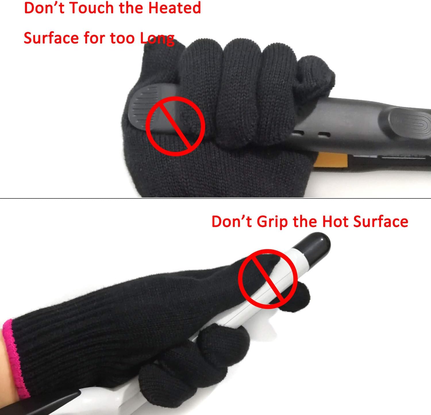 Thumbnail 6 de Heat Resistant Mat Pouch and Glove for Hair Tools, 28.5 cm x 14 cm, Gray