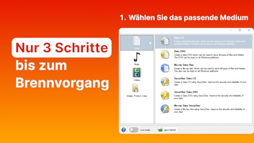 Detalle de Nero Burning ROM 2026 – Original Brennsoftware von Nero für 1 PC (Windows 11/10/8/7)