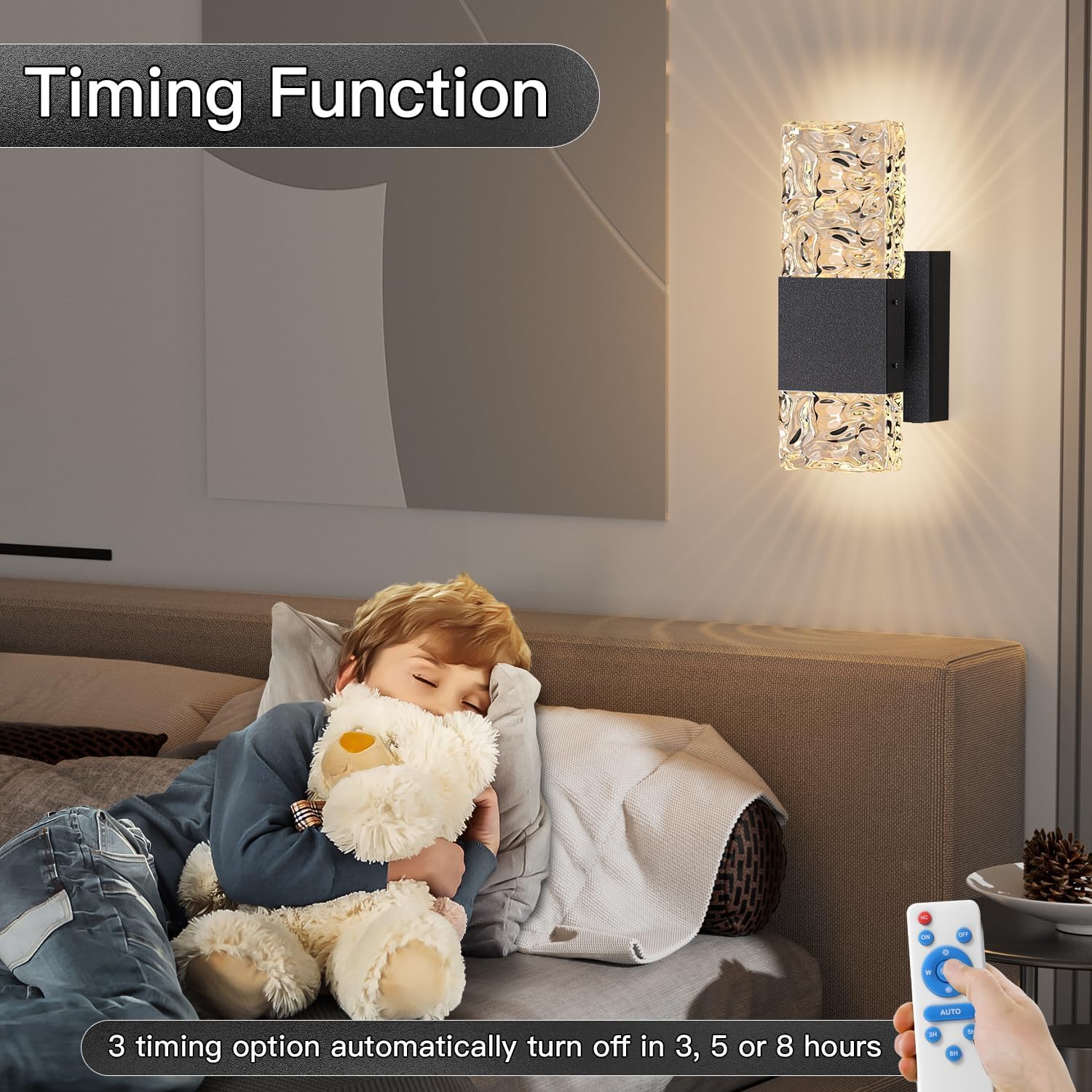 Thumbnail 4 de Camuucci rechargeable wall sconce, 9.3-inch
