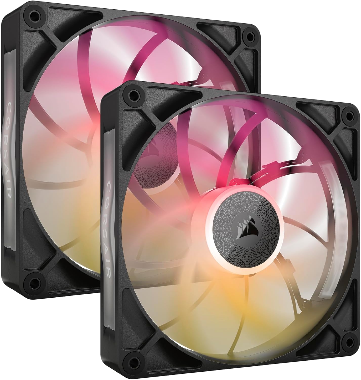 CORSAIR iCUE LINK RX140 MAX RGB 140mm PWM Ventola con Hub iCUE LINK – Nero