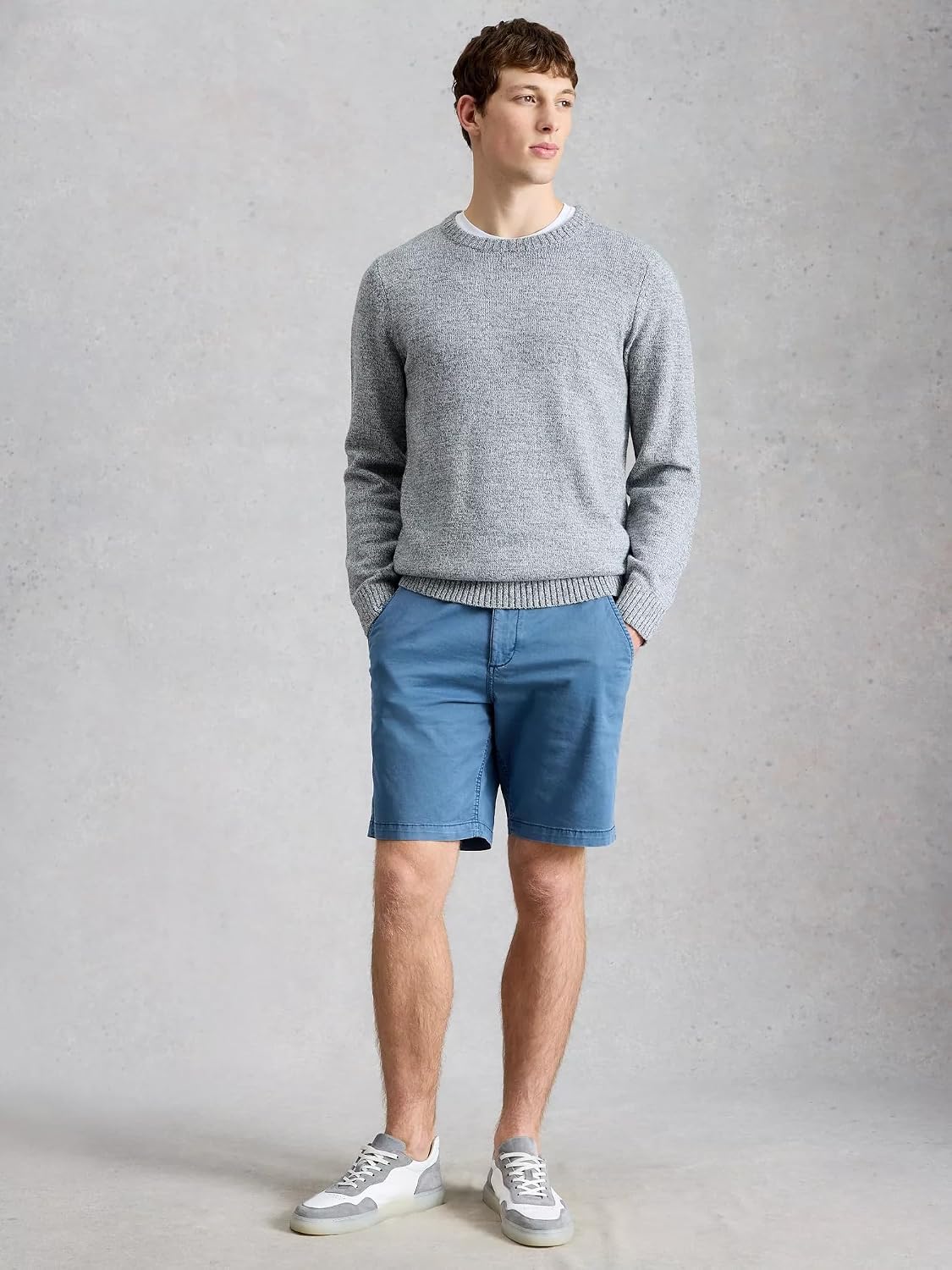 Detalle de White Stuff Sutton Organic - Shorts chino pour homme
