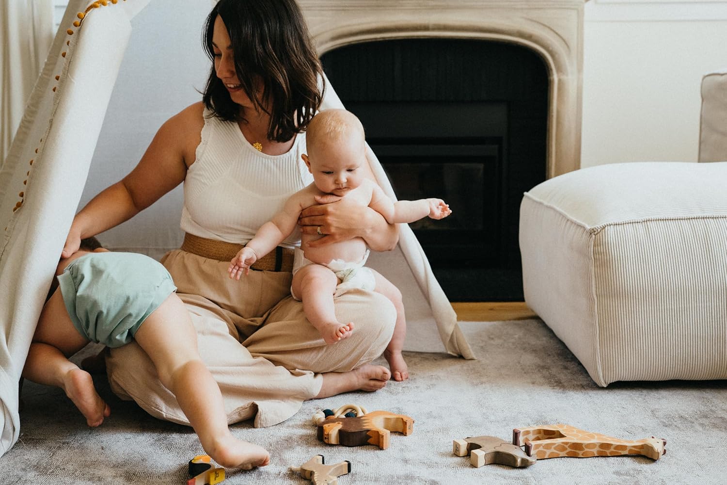 Thumbnail 2 de Love & Green inserts jetables écologiques universels pour couche lavable (x25) Taille S/M