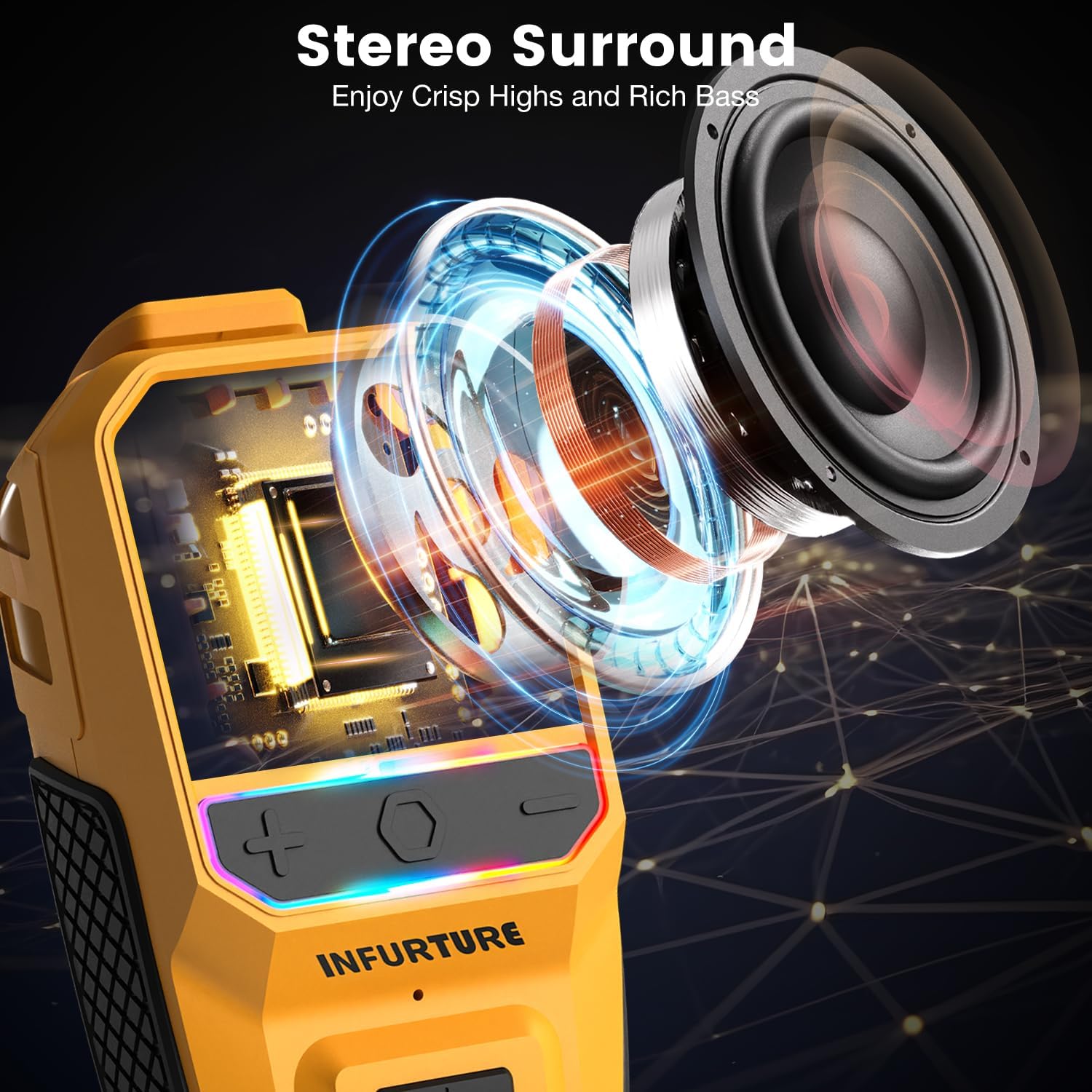 Thumbnail 2 de Wearable Bluetooth Speaker Clip-on