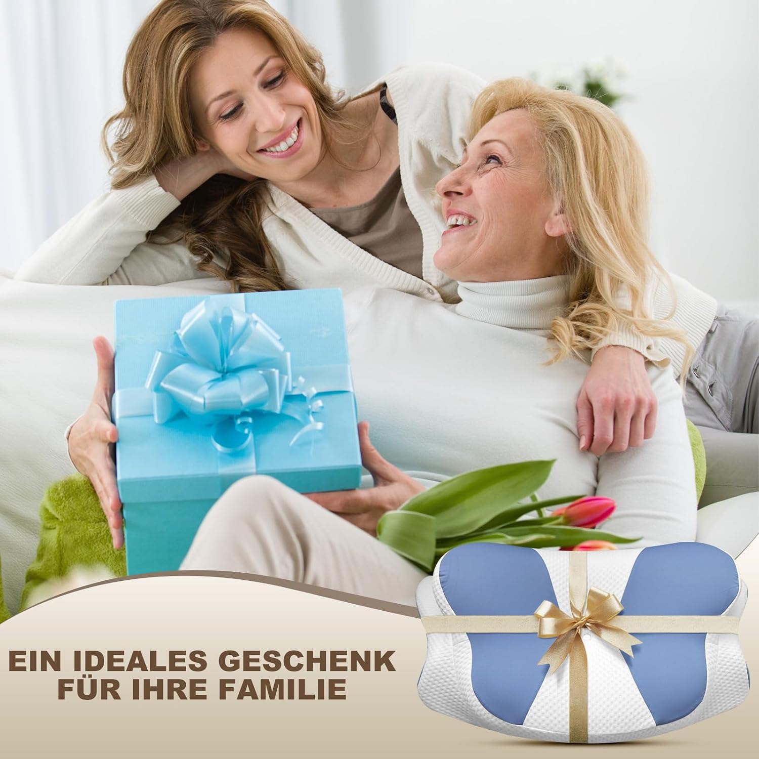 Thumbnail 6 de Asbtos Nackenkissen Memory Foam 66 x 40 x 14 cm