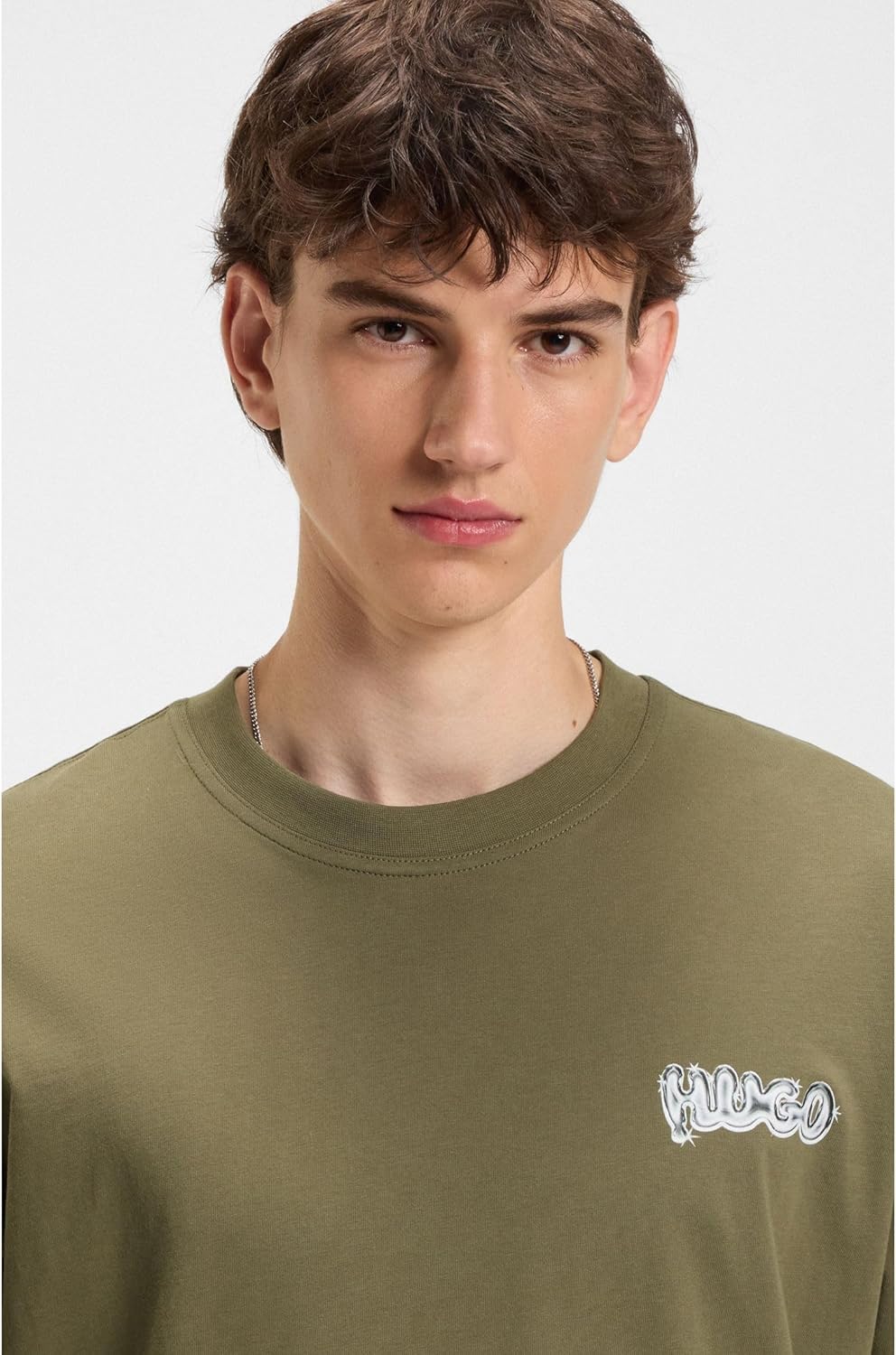 Thumbnail 4 de HUGO Herren Nyrotee T_Shirt – 100% Baumwolle