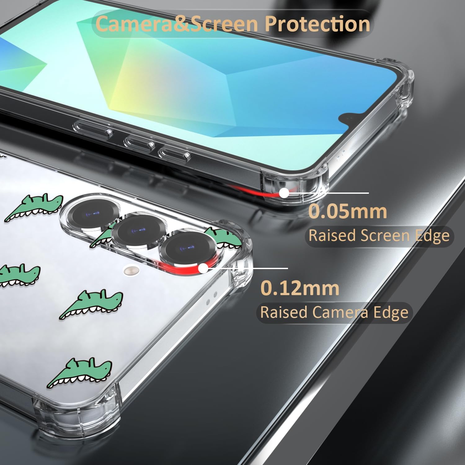 Thumbnail 1 de CAROKI Clear Case for Samsung A16