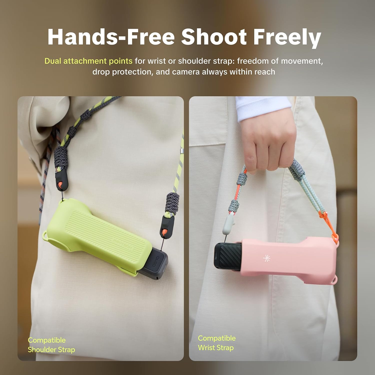 Thumbnail 3 de PGYTECH Custodia Protettiva per DJI Osmo Pocket 3 / Pocket 4: protezione completa con slot MicroSD e filtri magnetici
