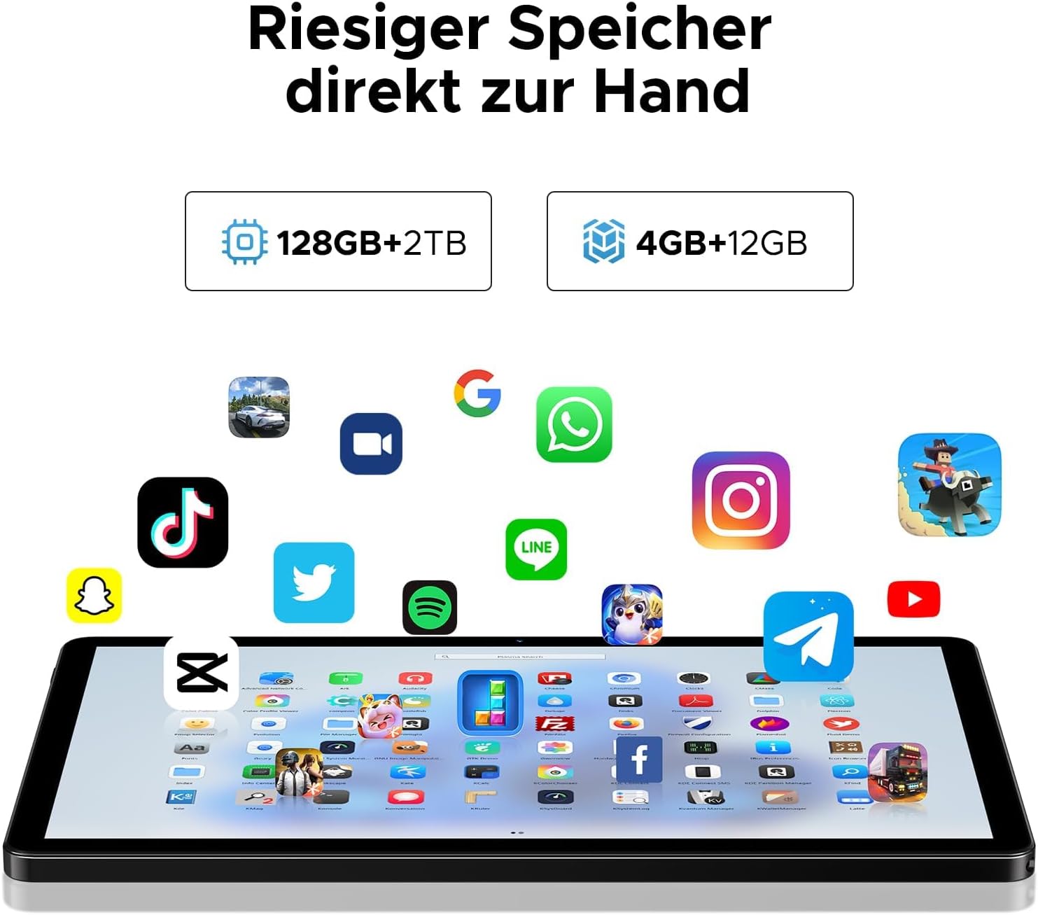 Thumbnail 5 de DOOGEE U11 Tablet 11 Zoll 16GB+128GB
