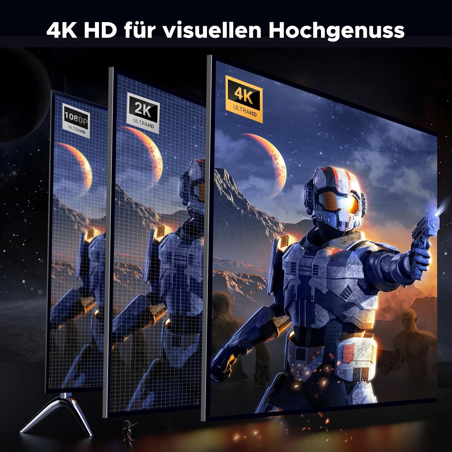 Thumbnail 1 de UGREEN DP auf HDMI Adapter 4K 2er-Set – unidirektional, DP zu HDMI