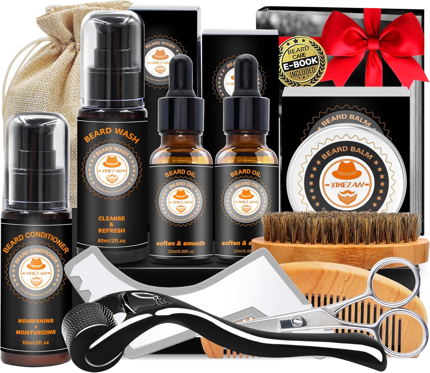 Detalle de XIKEZAN Coffret soin barbe 🧔