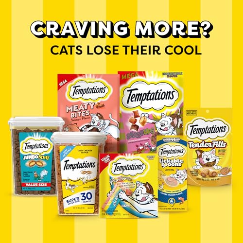 Thumbnail 12 de Temptations MixUps Crunchy and Soft Cat Treats, Cookout Flavor (30 oz)