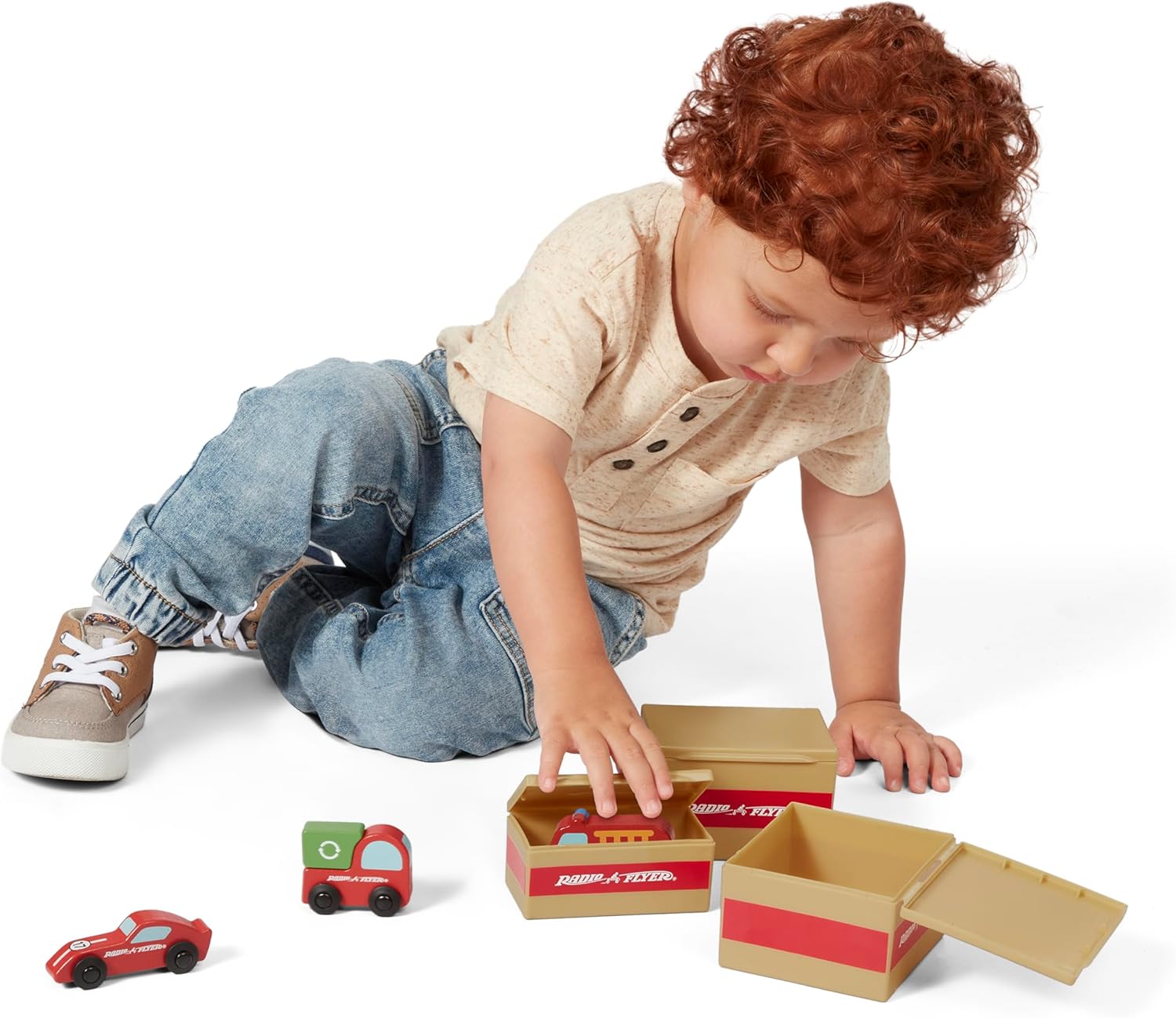Thumbnail 6 de Radio Flyer Ride & Deliver Truck – Rutschfahrzeug für Kleinkinder ab 2 Jahren