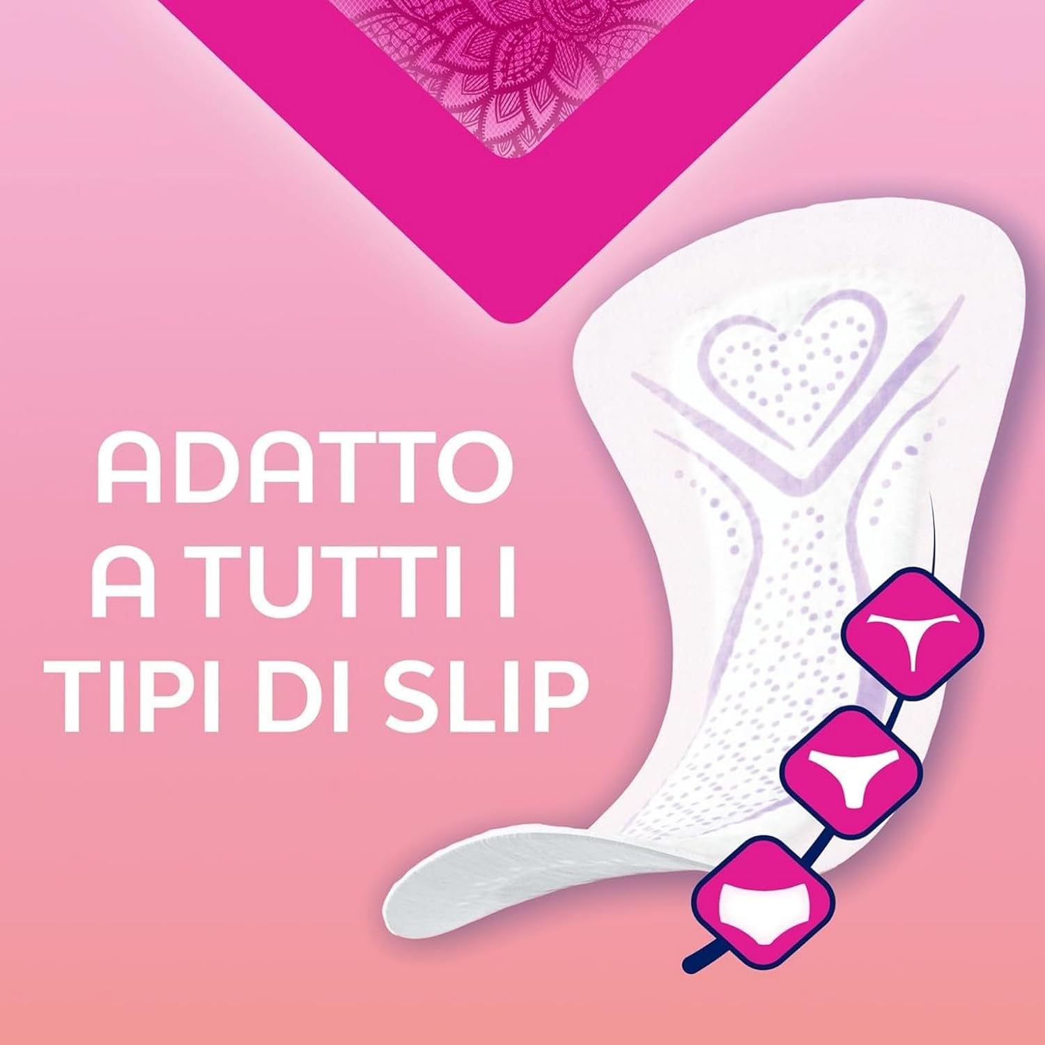 Detalle de Nuvenia Proteggi Slip Multistyle Ripiegati Freschezza Quotidiana – 6 confezioni da 30 pezzi