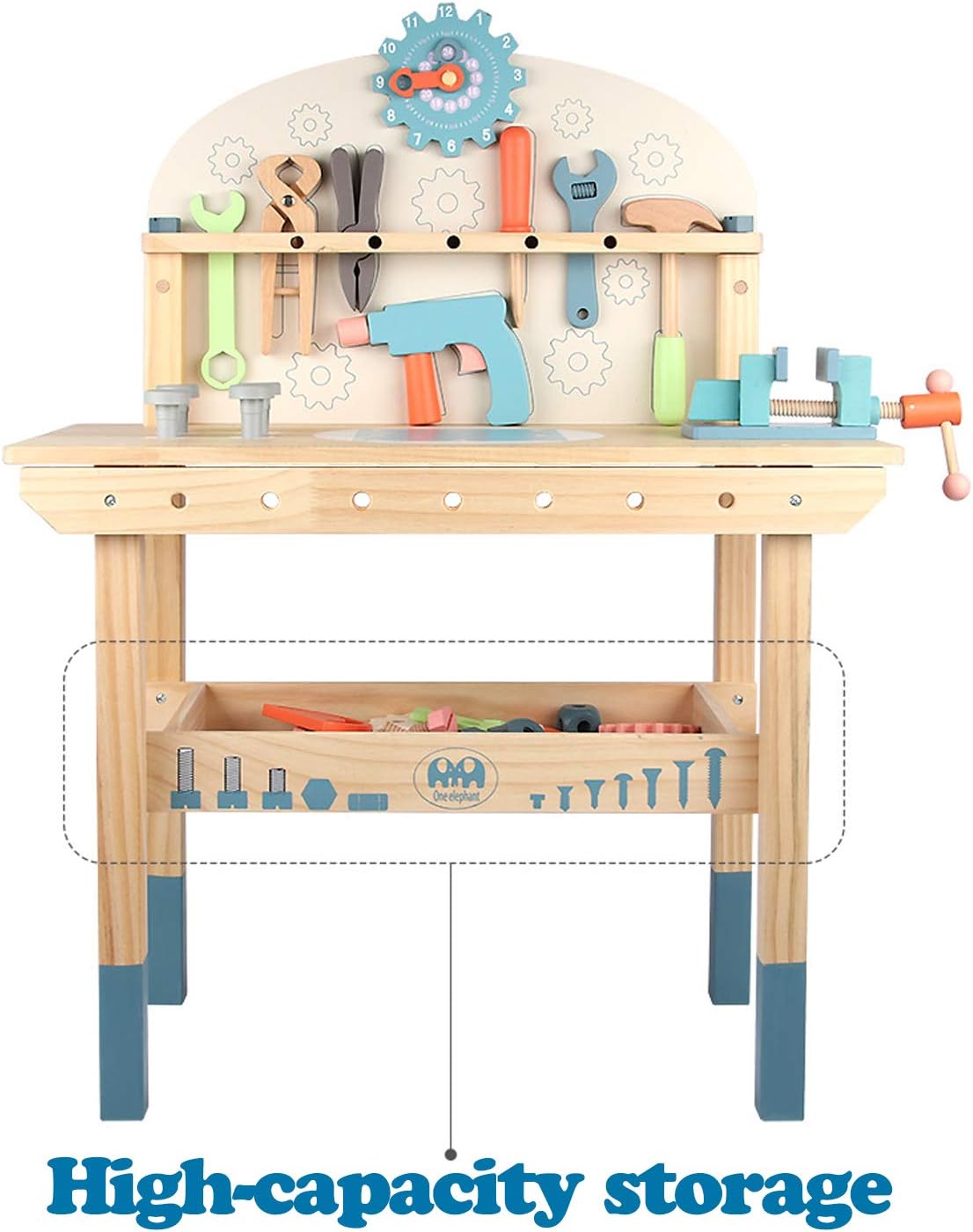 Thumbnail 3 de Toywoo banc à outils en bois 3 ans