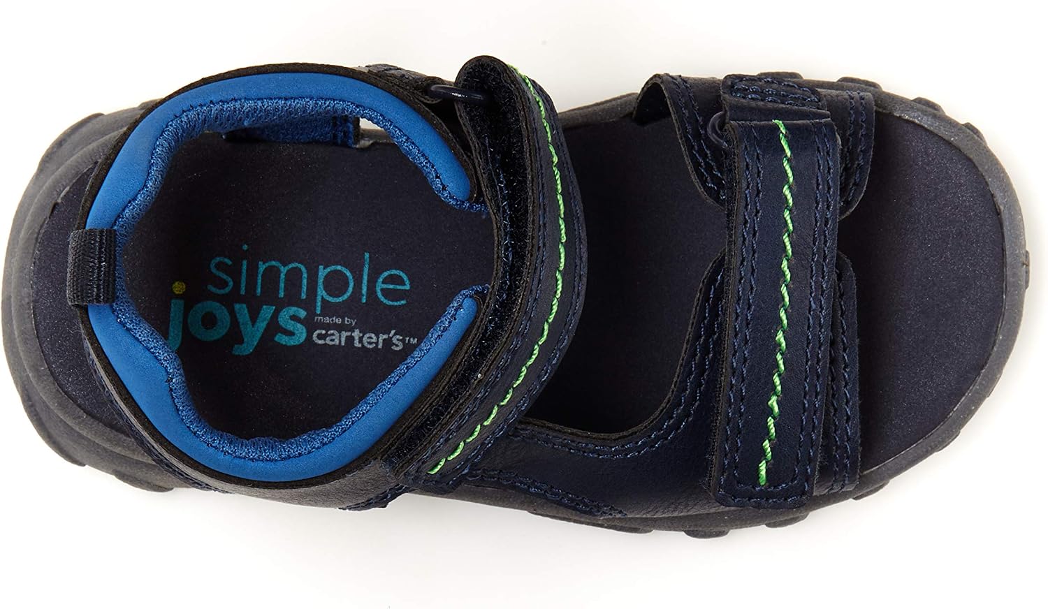 Detalle 2 de Simple Joys by Carter's Boys' SJS2102P-Navy Sandals