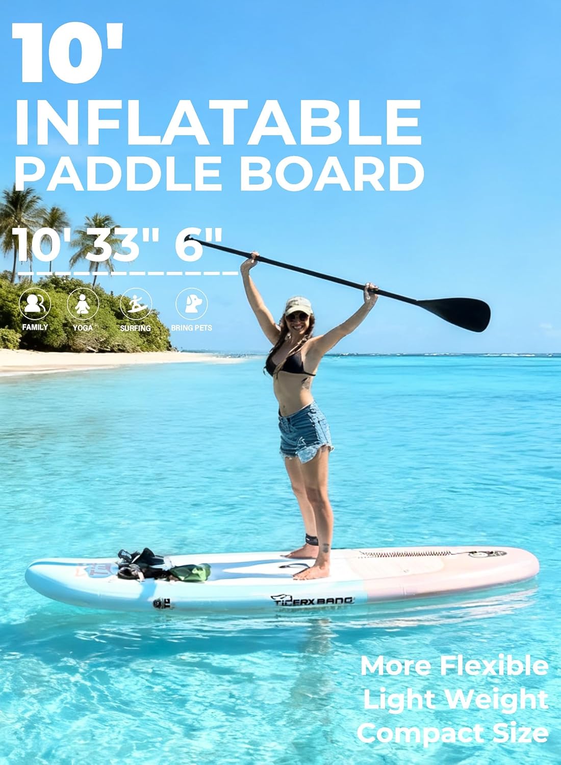 Thumbnail 1 de Tigerxbang Tabla Paddle Surf Hinchable 305x84x15 cm