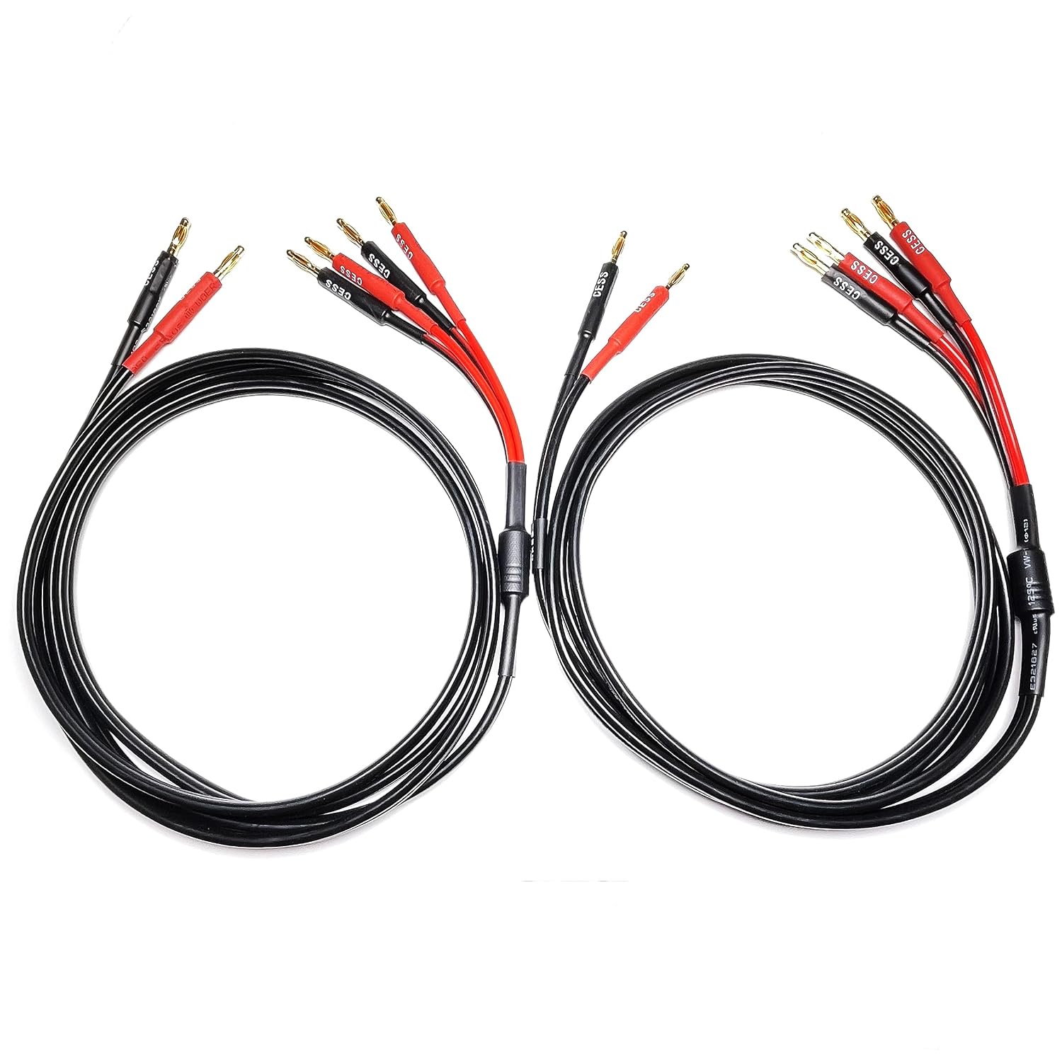 Detalle 2 de CNCESS CESS-106-6f – rozdzielacz kabli głośnikowych 12 AWG, 2 do 4 wtyków