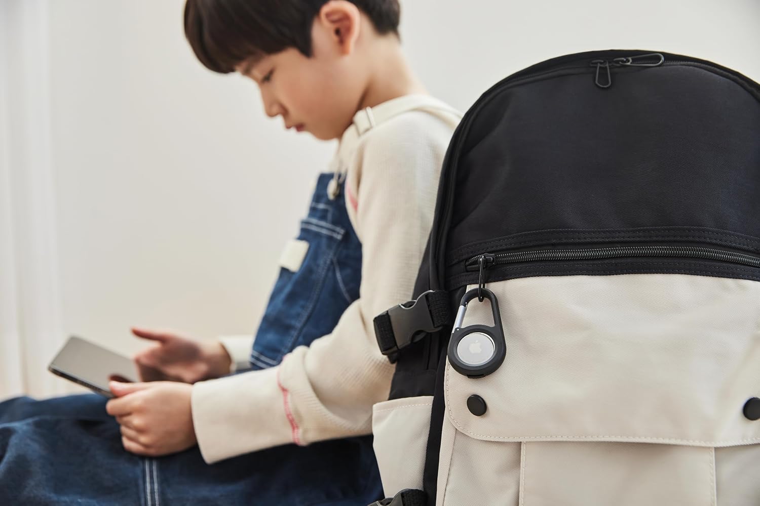 Thumbnail 6 de Belkin Secure Holder AirTag用ケース ブラック、スナップロック設計・カラビナ付き