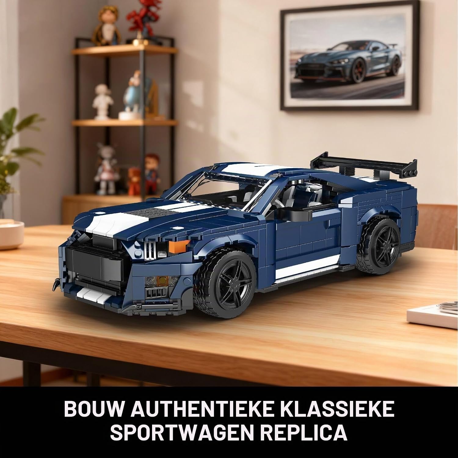 Thumbnail 1 de Mould King 10208 Technik WX10208-ZJXLYF Muscle Car-bouwset, 1.556 delen
