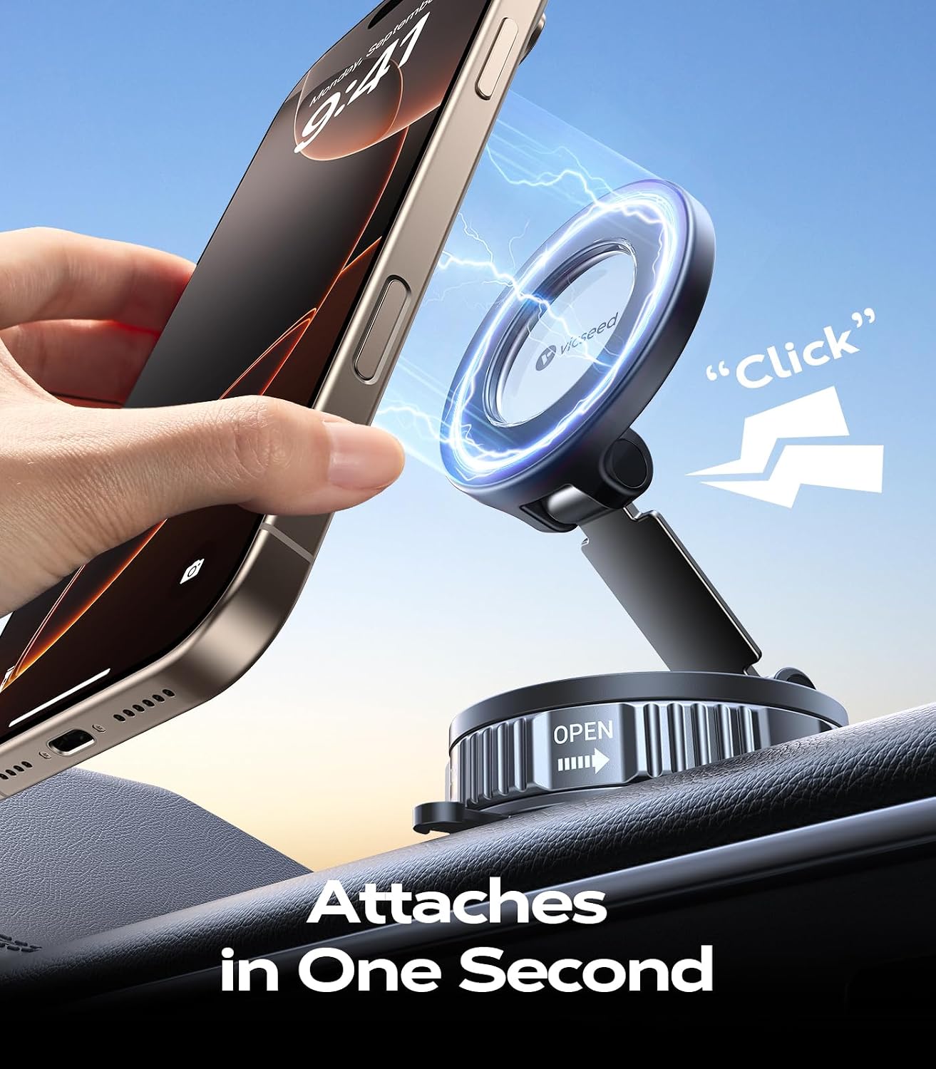 Thumbnail 6 de VICSEED 2026 Car Phone Holder 85 lbs suction