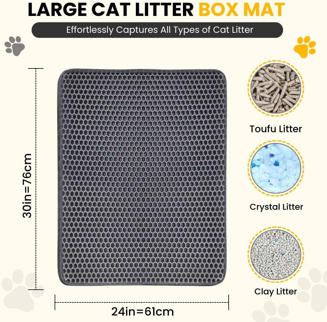Thumbnail 5 de Andalus Brands Cat Litter Mat, 30" x 24