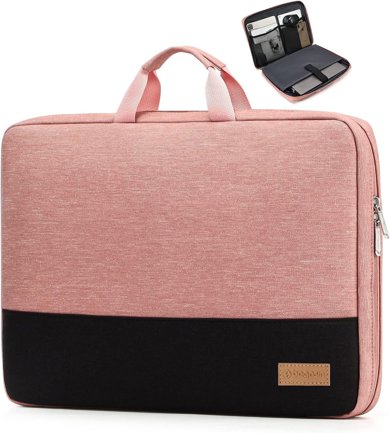 Thumbnail 6 de bagasin 15–16-Inch Laptop Sleeve with 4-Layer Protection and Water-Resistant Fabric