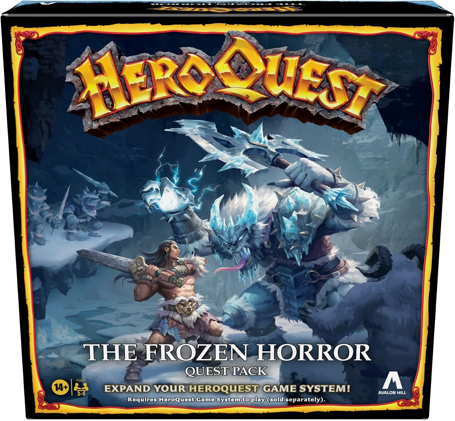 Thumbnail 6 de HeroQuest The Frozen Horror Quest Pack 拡張セット|10クエスト・未塗装ミニチュア21個