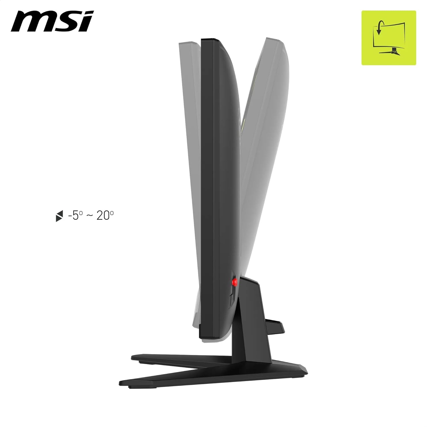 Detalle 2 de MSI MAG 272F X24 27-Inch Gaming Monitor review: 1080p, 240Hz Rapid IPS