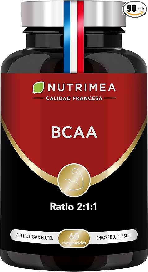 Detalle de Nutrimea BCAA 2:1:1 con Vitamina B6 para recuperación 💊