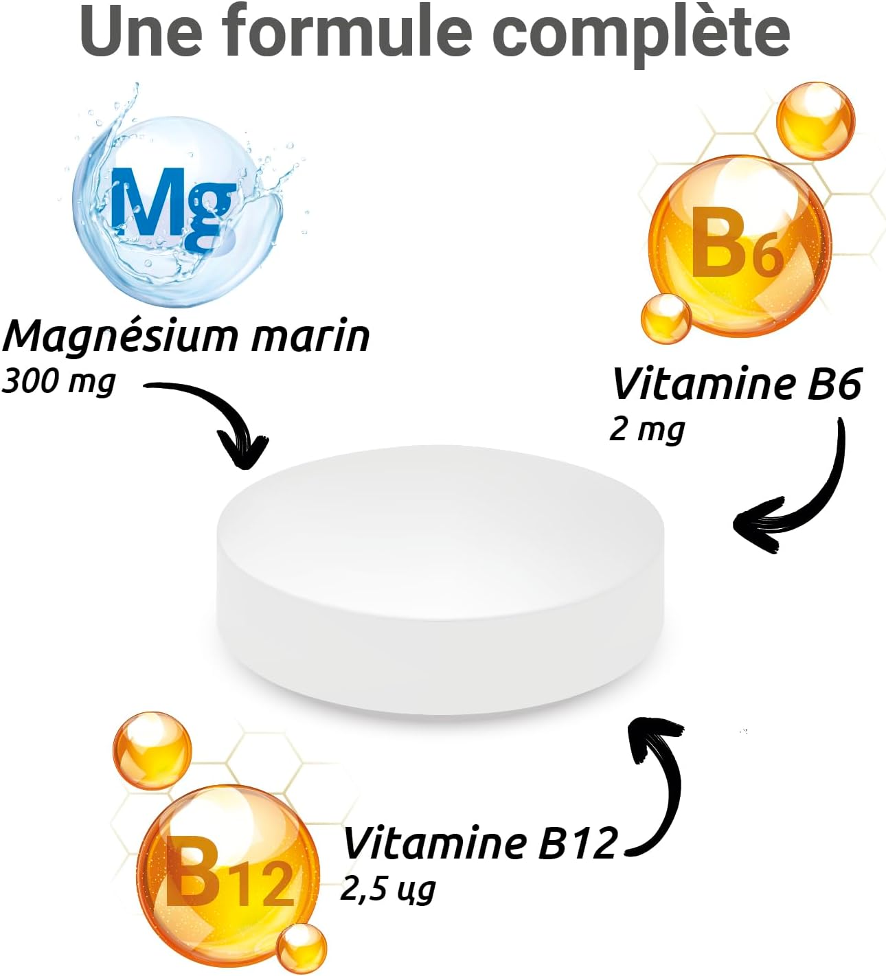 Detalle de MAG 2-24H magnésium 100 comprimés 💊