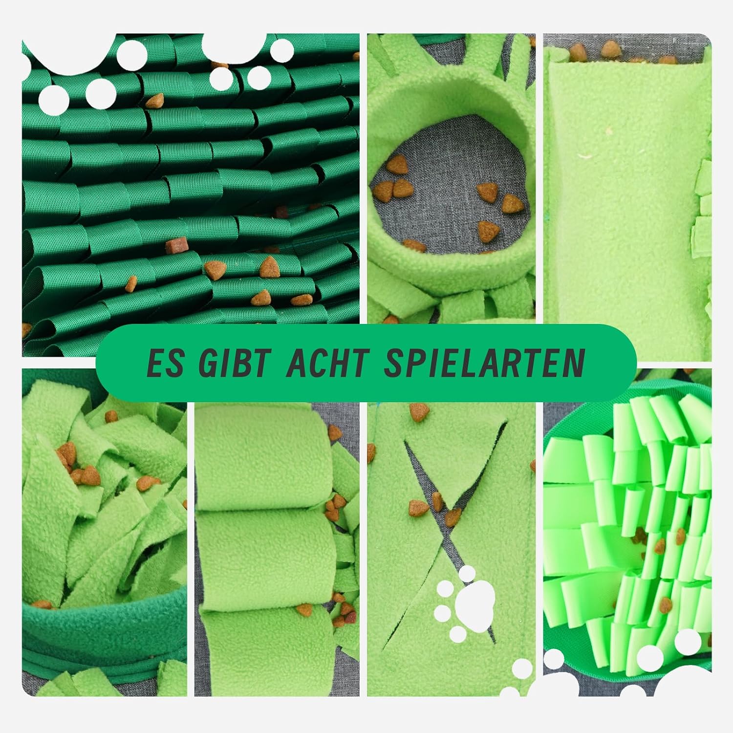 Detalle de HDOELGP Schnüffelteppich 44 x 66 cm für Hunde