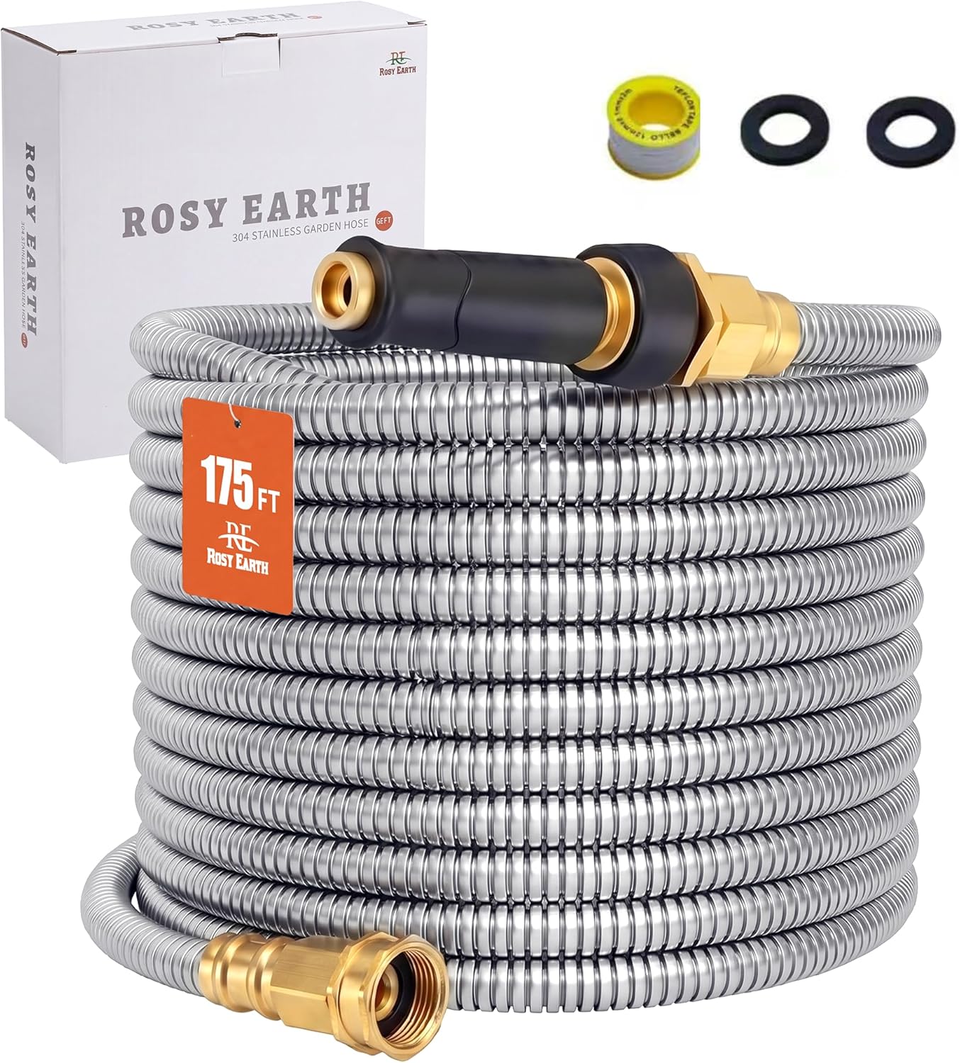 Thumbnail 2 de Rosy Earth Expandable Garden Hose, 100 FT