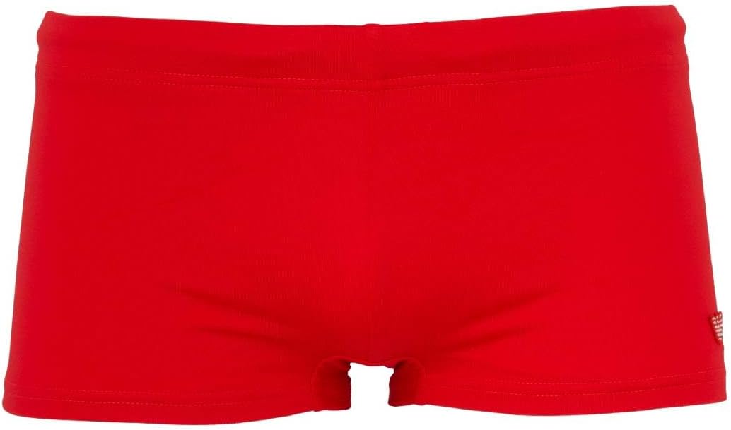 Detalle de Emporio Armani Trunk Costume a Pantaloncino Uomo: comfort leggero e stile essenziale