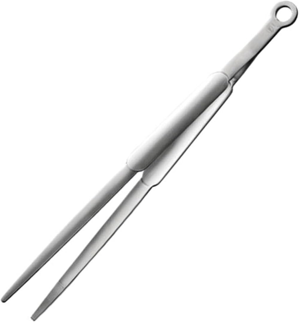 Detalle 2 de RÖSLE Spitzzange 31 cm – hochwertige Zange zum präzisen Wenden und Greifen beim Grillen und Braten